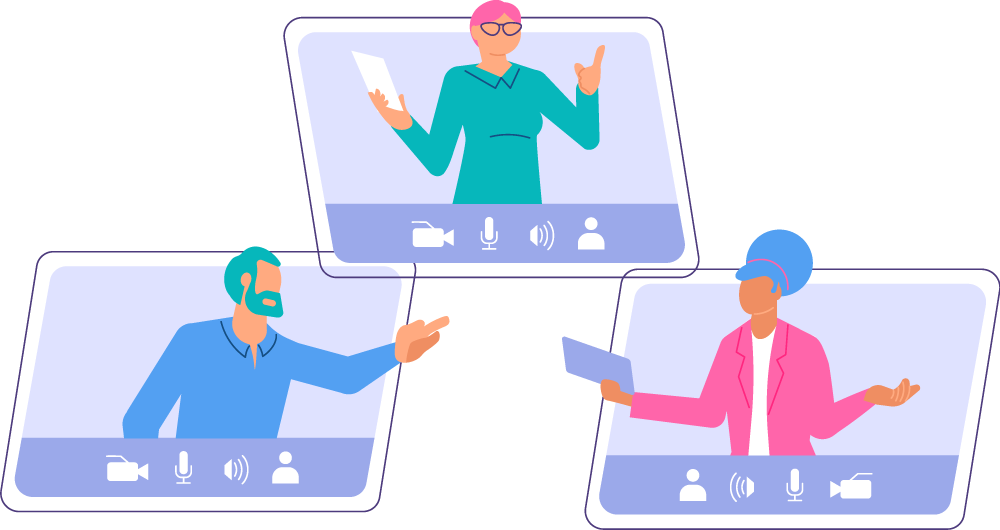 Our own server software Private Video Conferencing